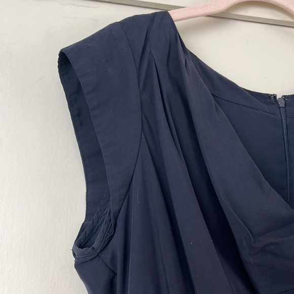 GAP navy blue cap sleeve dress size 12 - Picture 3 of 7